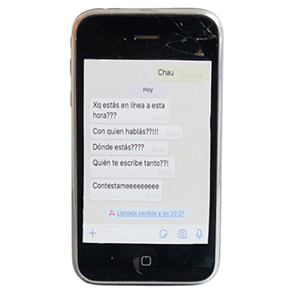 Ilustración sobre Violencia en los noviazgos